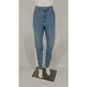 ASOS Design High Waisted Skinny Jeans Light Wash